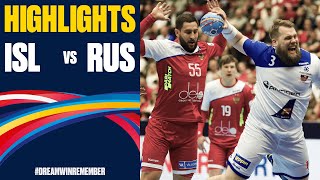 Iceland vs. Russia Highlights | Day 5 | Men's EHF EURO 2020