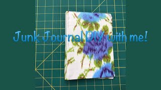 Junk Journal cover tutorial/ craft with me/ DIY junk journal tutorial Part I