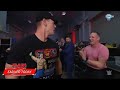 John Cena regresa a WWE y le dan la Bienvenida en Backstage - WWE Raw Español Latino 27062022