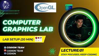 Lec-01 | OpenGL Setup in CodeBlocks for Computer Graphics Lab | FreeGLUT Installation Bangla 2026