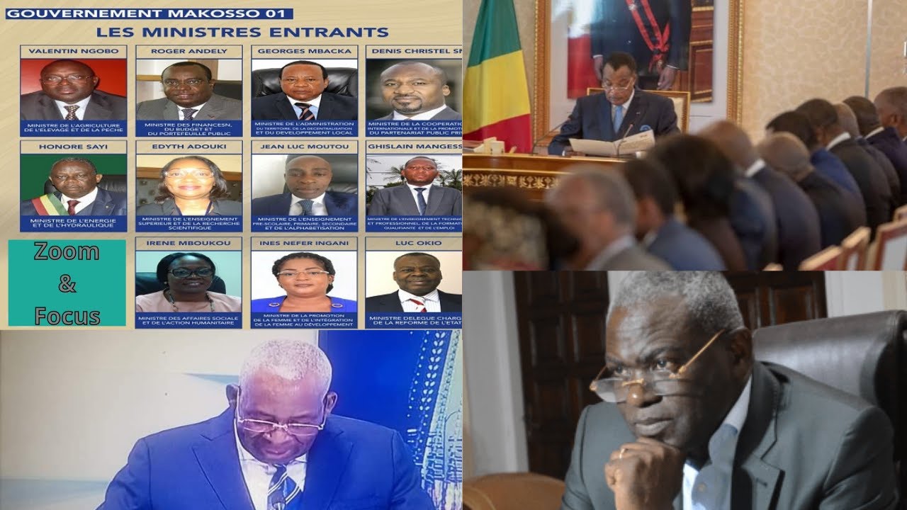 Nouveau Gouvernement Au Congo Brazzaville Ce 15 Mai 2021, La Nouvelle ...