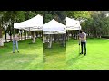 abccanopy pop up canopy tent commercial instant shelter with wheeled carry bag bonus 4 cano reviews