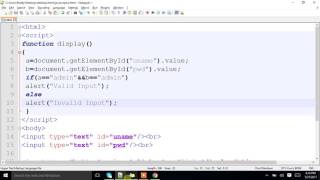 How To Compare Strings in JavaScript, Validation in JavaScript
