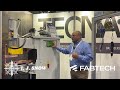 t. j. snow at fabtech 2024 tecna press style resistance welder