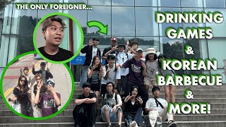 exchange students in korea | foreigner joins a korean retreat