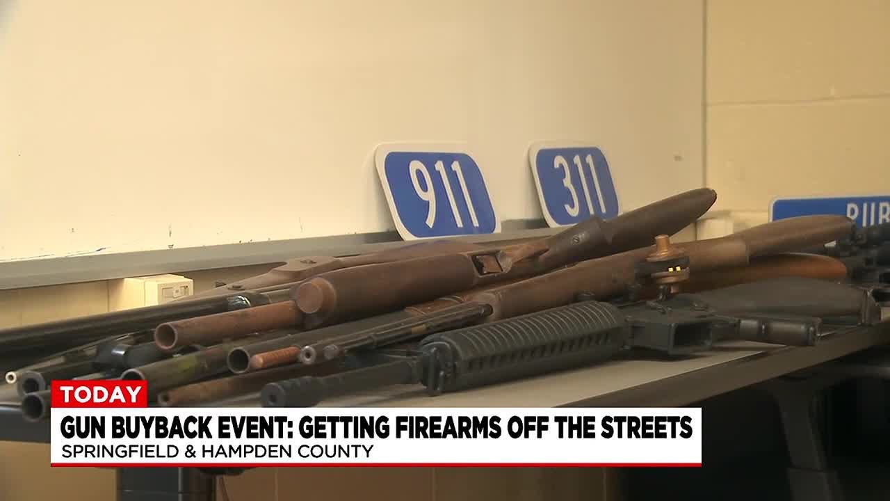 Springfield Police Hold Gun Buyback Program Event Youtube