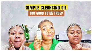 Simple Cleansing Oil Review. How To Use.