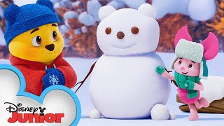 Playdate with Winnie the Pooh | Piglet and the Snow Bear 🐻‍❄️ | Episode 11 | @di