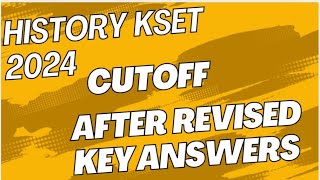 Kset 2024 Cutoff | History ಪರಿಷ್ಕೃತ ಕೀ ಉತ್ತರಗಳ ನಂತರ