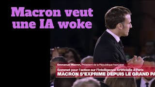 Macron veut une IA woke