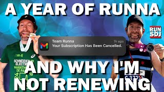 Why I'm NOT Renewing My RUNNA subscription after a Year!