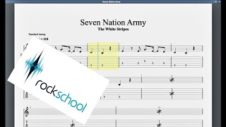Seven Nation Army Rockschool Grade 1 Acoustic Guitar