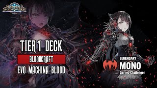 Shadowverse | Mono Evo Blood - The Tier 1 Deck! - Easy Turn 6 Lethal - Heroes of Shadowverse