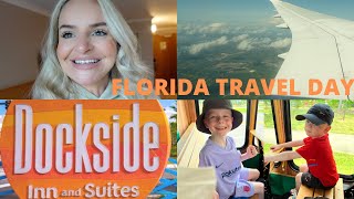 TUI Florida Travel Day with a 3 and 7 year old | Manchester - Melbourne Orlando - Universal Dockside