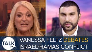 “An EXTRAORDINARY Position!” | Vanessa Feltz Debates Middle East Commentator Over Israel-Hamas War