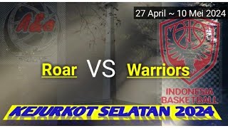 Kejurkot JakSel KU-14 putra Roar VS Warriors- 10/05/2024