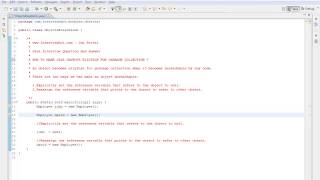 HOW TO MAKE JAVA OBJECTS ELIGIBLE GARBAGE COLLECTION