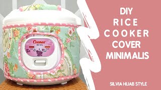 DIY Rice Cooker Cover | Cara Membuat Sarung Magic Jar #ricecookercover #sarungmagicom