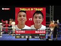 Parang si Canelo Alvarez? | Justine Tesoro vs Romnick Magos | Red Boxing Promotions Full Fight