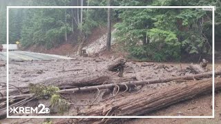 Flooding creates road closures in Washington State