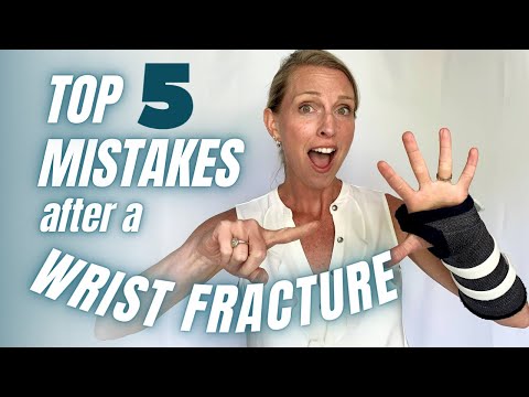 When can you play sports after a broken wrist?