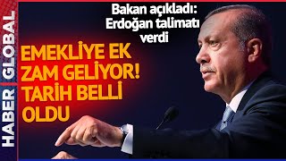 Erdoğan Bizzat Talimatı Verdi: Emekliye Ara Zam Geliyor, Tarih Verildi