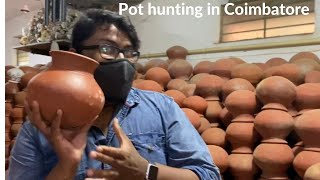 Mankalam, red sand vessels and utensils shop in Coimbatore. 🫕 Vlog 8