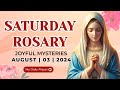 HOLY ROSARY  SATURDAY 🔴 JOYFUL MYSTERIES OF THE ROSARY🌹AUGUST 03, 2024 | PRAY FOR TRUST