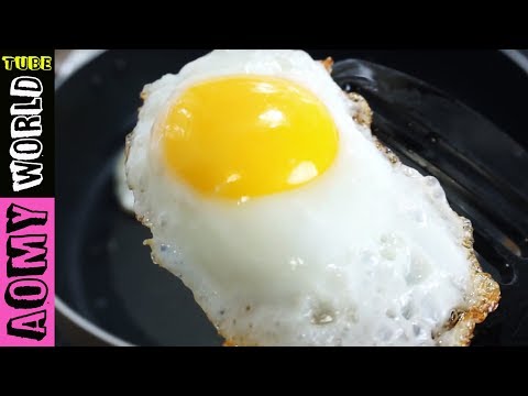 Crispy Fried Egg | Easy Breakfast Recipe | AomyWorldTUBE Crispy Fried Egg | Easy Breakfast Recipe | AomyWorldTUBE