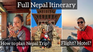 5 Days in Nepal - Complete Itinerary with Cost | Nepal Budget Travel from India | Nepal Travel Vlogs