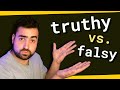 One Of the Most IMPORTANT Parts of JavaScript - Truthy and Falsy EXPLAINED
