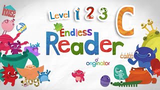 Endless Reader Letter C - Sight Words: CALL, CAME, CARRY, CAT, COME, COULD, ... | Originator Games