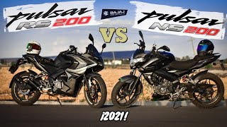 [4K] PULSAR RS 200 vs PULSAR NS 200💯, BATALLA A MUERTE😨🔥 |Aguacate Motovlogs🥑