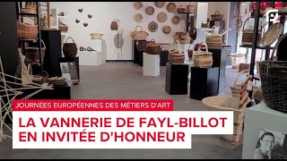 Langres : la vannerie en vedette aux Journées européennes des métiers d'art