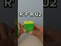 how to solve a 2x2 in under 1 second ... rubikscube cubing trending