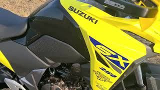 Vストローム250SX　17インチ化　参考動画