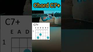 Guitar Tutorial - Chord - C7+ - #shorts #youtube #youtubeshorts #guitar #c7+chord