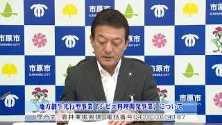 【千葉県市原市】平成27年7月28日　市長定例記者会見