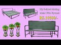 DIY Sofabed Making Metal With Plywood Design in Tamil | M42 TECH