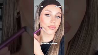 Jawline Contouring Hack 🌺😍😱 #shorts #makeup #youtubeshorts