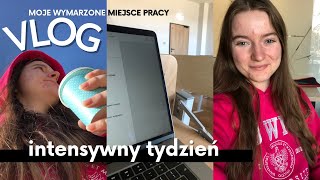 intensywny tydzień, co zabieram na uczelnie 🎓 || VLOG Z TYGODNIA