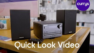 PANASONIC SC-PM272 Bluetooth Traditional Hi-Fi System - Quick Look