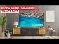 REVIEW LED TV 43 INCH TERBARU SAMSUNG || SAMSUNG 43BU8000