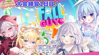 【#fallguys 】#うしゃcup 大会練習1日目🥕甘口ねぎココアWIN【銀灰まお/赤衣アカメ/小日向千虎/天海くりね/ハコネクト】