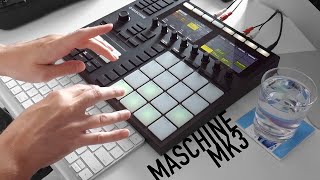 Making a beat on the MASCHINE MK3