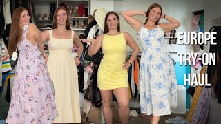 Europe outfit try on haul- Amazon and Target