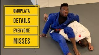 Finishing the omoplata: Omoplata details that everyone misses