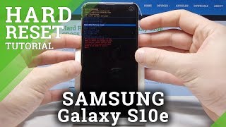 How to Hard Reset SAMSUNG Galaxy S10e – Bypass Screen Lock / Hardware Reset
