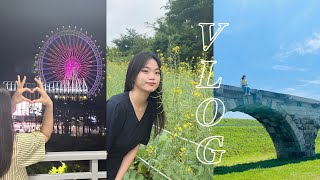 [VLOG]직장인브이로그/일상에서 행복을 찾는 방법/ 논산 당일치기 여행(선샤인 스튜디오,미네다리)/강원도 여행 1(속초아이, 오징어회)/올림픽공원 들꽃마루/출근 데일리룩