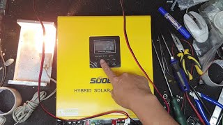 ซ่อม Suoer 3000VA 2400W 24V ไฮบริดอินเวอร์เตอร์